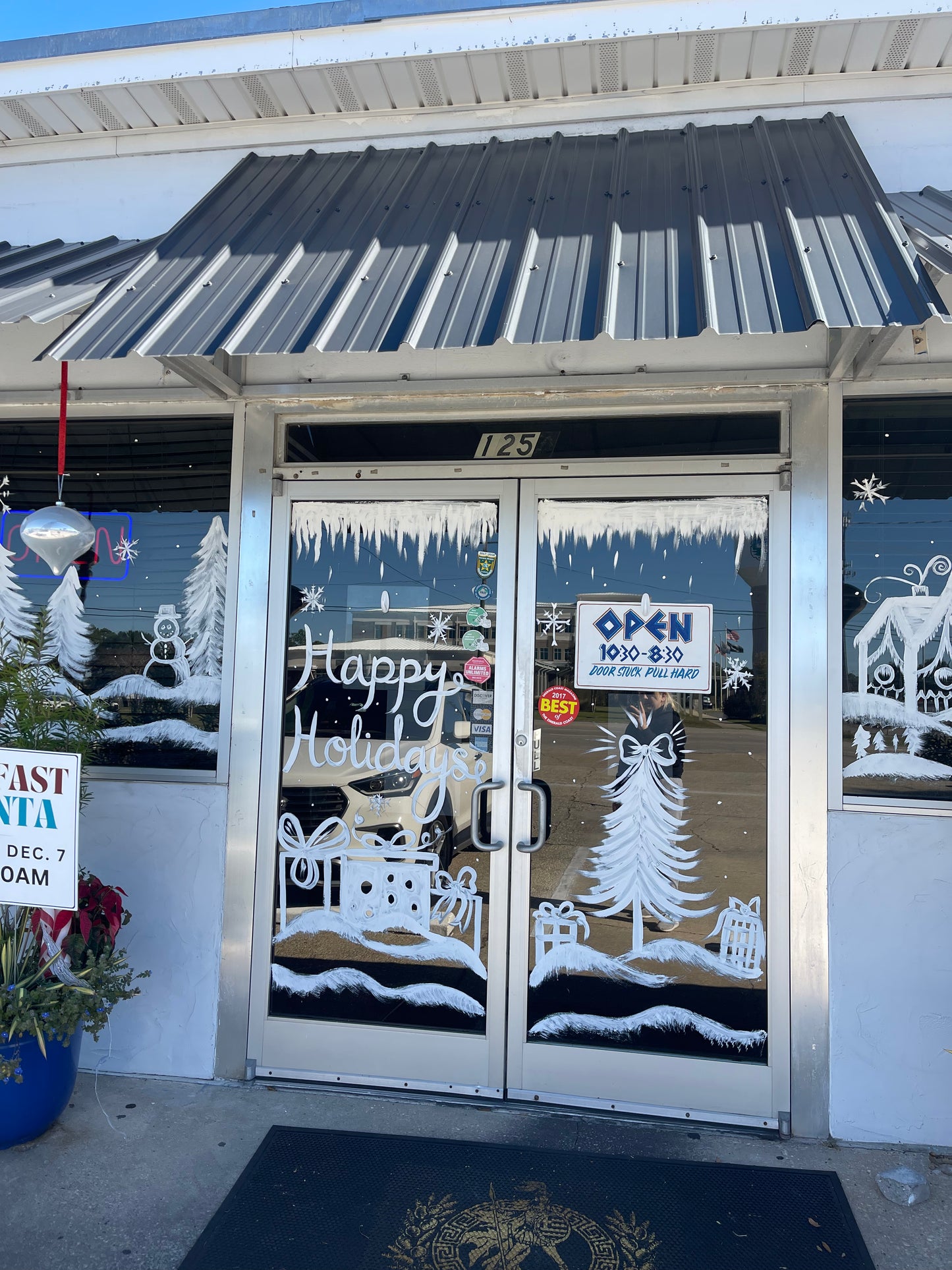 Custom Storefront Window Painting